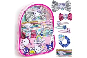 Hello Kitty and Friends Mini Backpack Hair Accessories Gift Bag Set for Birthdays