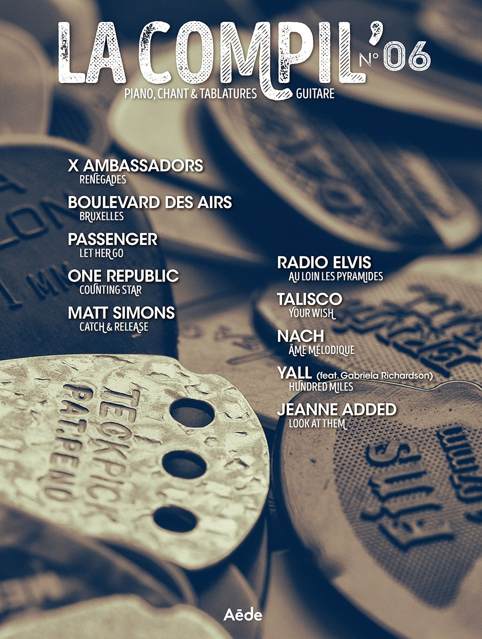 La Compil' N° 6 - Piano Voix Guitare - Aede Music