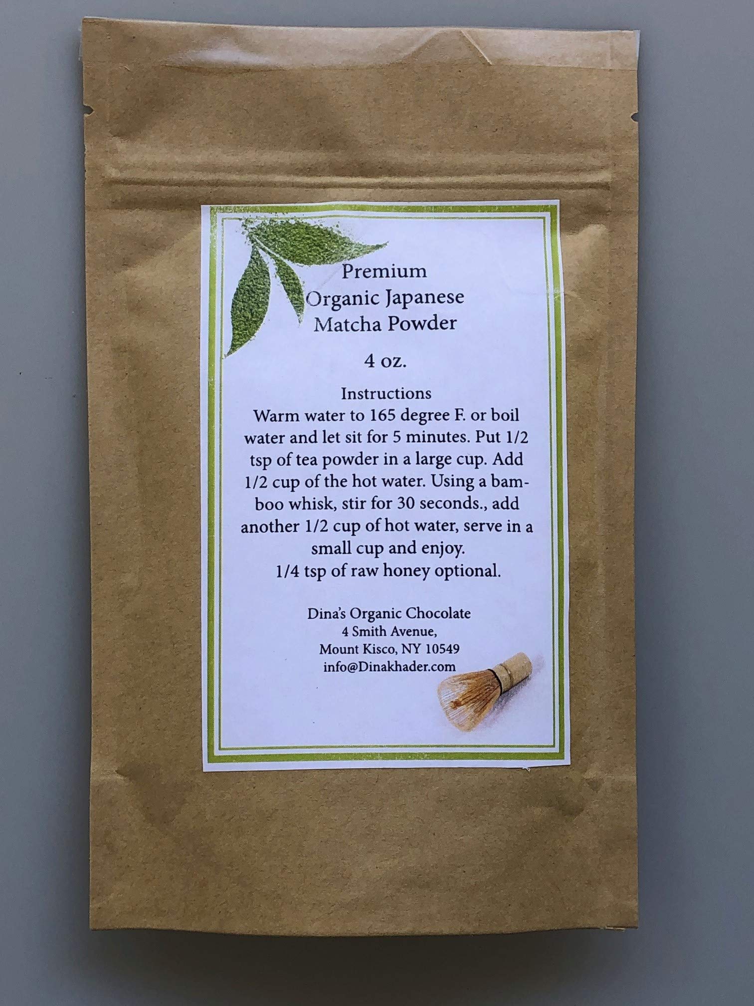 PREMIUM ORGANIC MATCHA POWDER 4 ouces — view 2