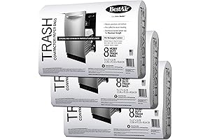 BestAir WMCK133508-3 Heavy Duty Trash Compactor Bags