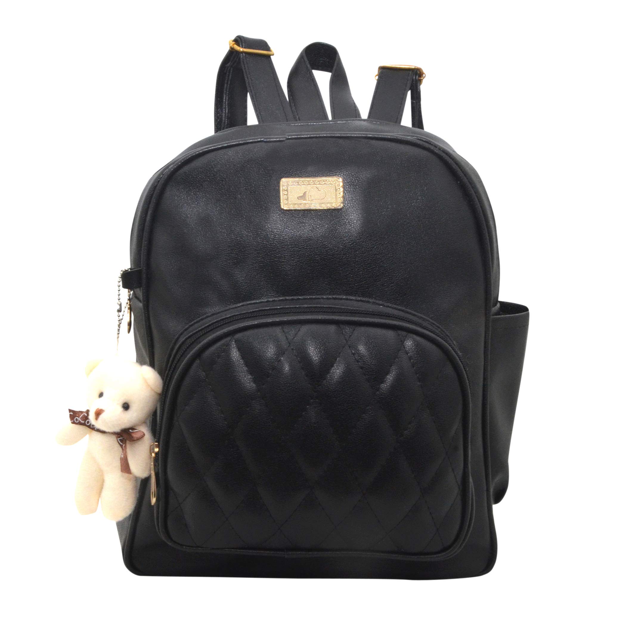 ZAXCERPu Backpack for Women & Girls for School & collge Backpack (Black)