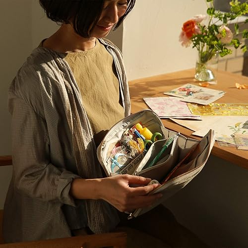 Miniatura 5 de HOBONICHI Hobonich - Bolsa grande para cajones (encaje de flores)