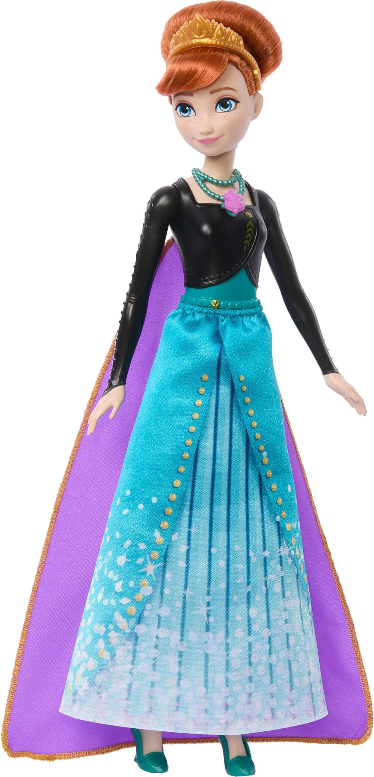 Mattel Disney Frozen Anna Fashion Doll & Accessories with 8