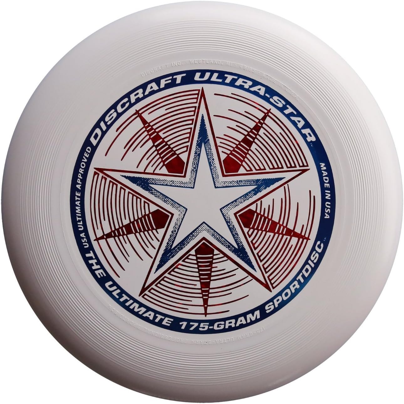 Discraft 175g Ultrastar Frisbee - White