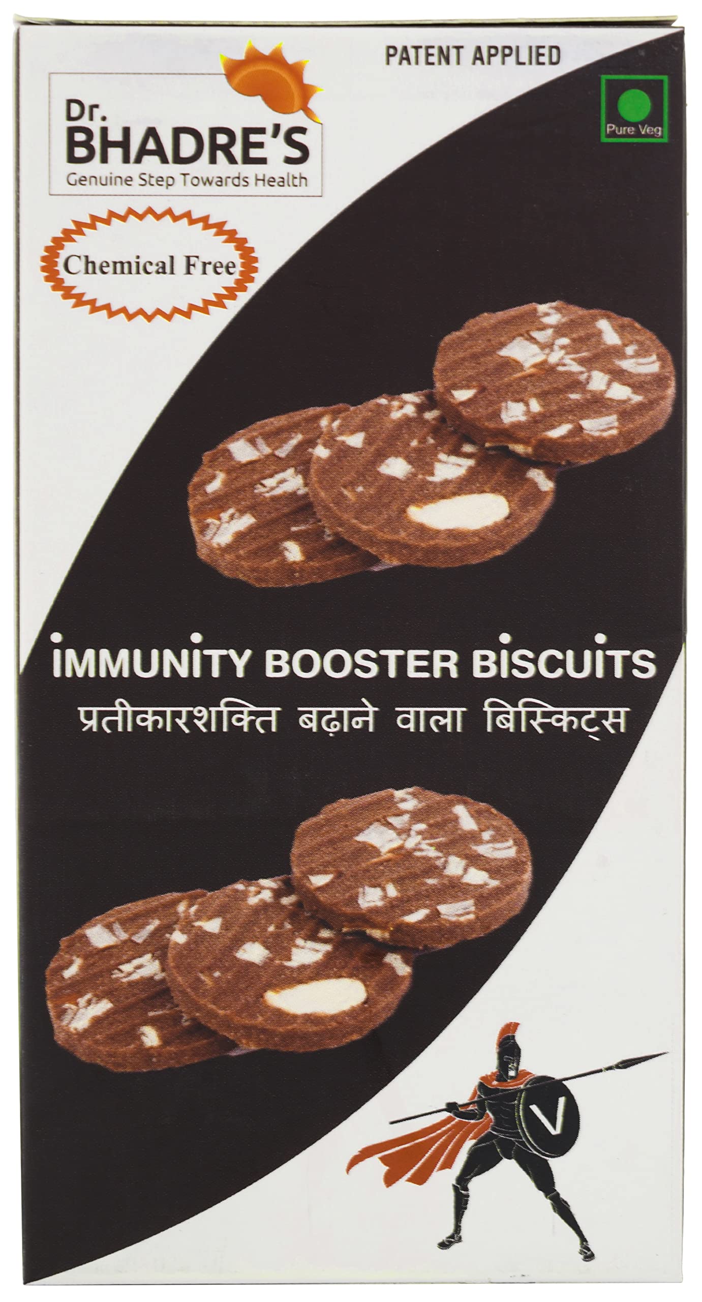 DR. BHADRES Immunity Booster Biscuits 200 gm Mix of Almond Desi Cows Ghee | Digestive Biscuits | No Maida No Preservative | Chemical Free Cookies & Biscuits (B09PMY9DZV) Amazon Price History, Amazon Price Tracker