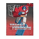 Northwest Hasbro Transformers, G1 Grid Optimus Prime, Silk Touch Throw Blanket 40 x 50 Inches