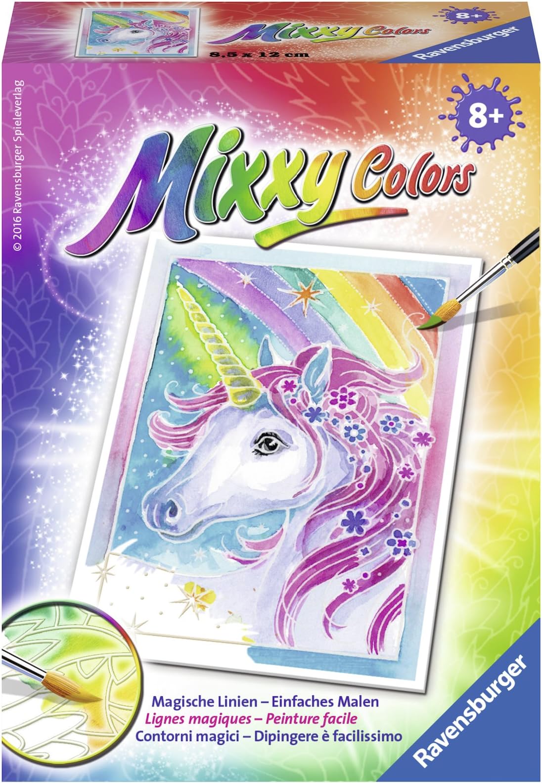Ravensburger 291311 "Mixxy Colors Unicorn Painting Set