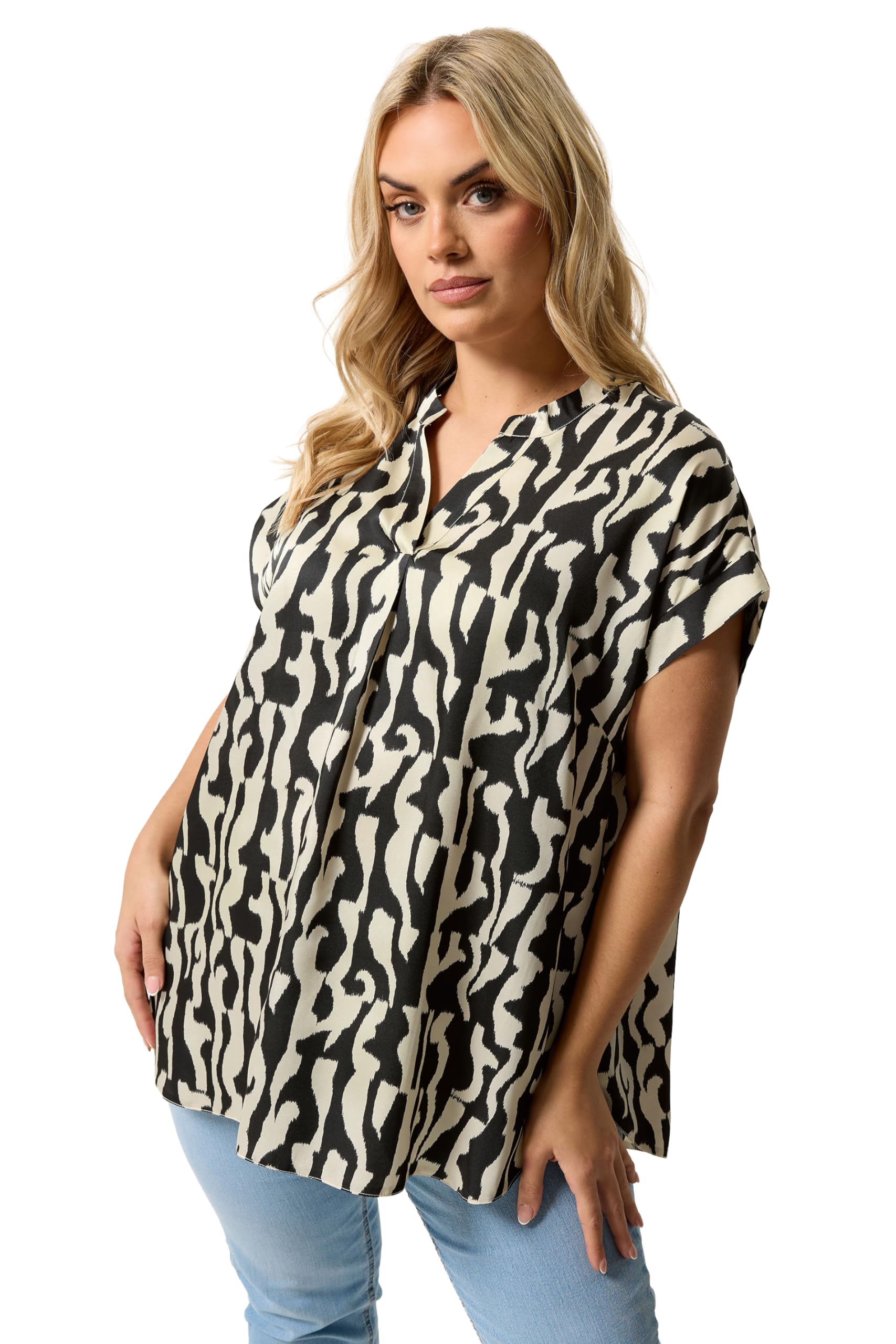 Yours - Women's Blouse - Printed - Size 26-28