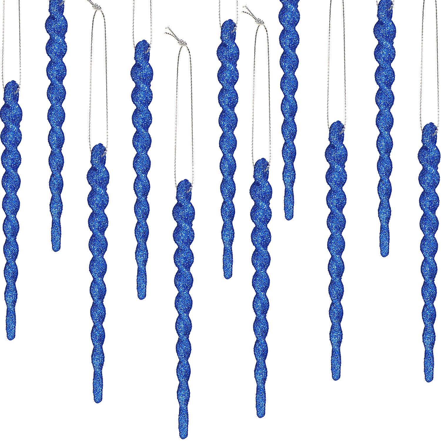 Amazon.com: 30 Pcs Christmas Plastic Icicle Twisted Plastic Icicle