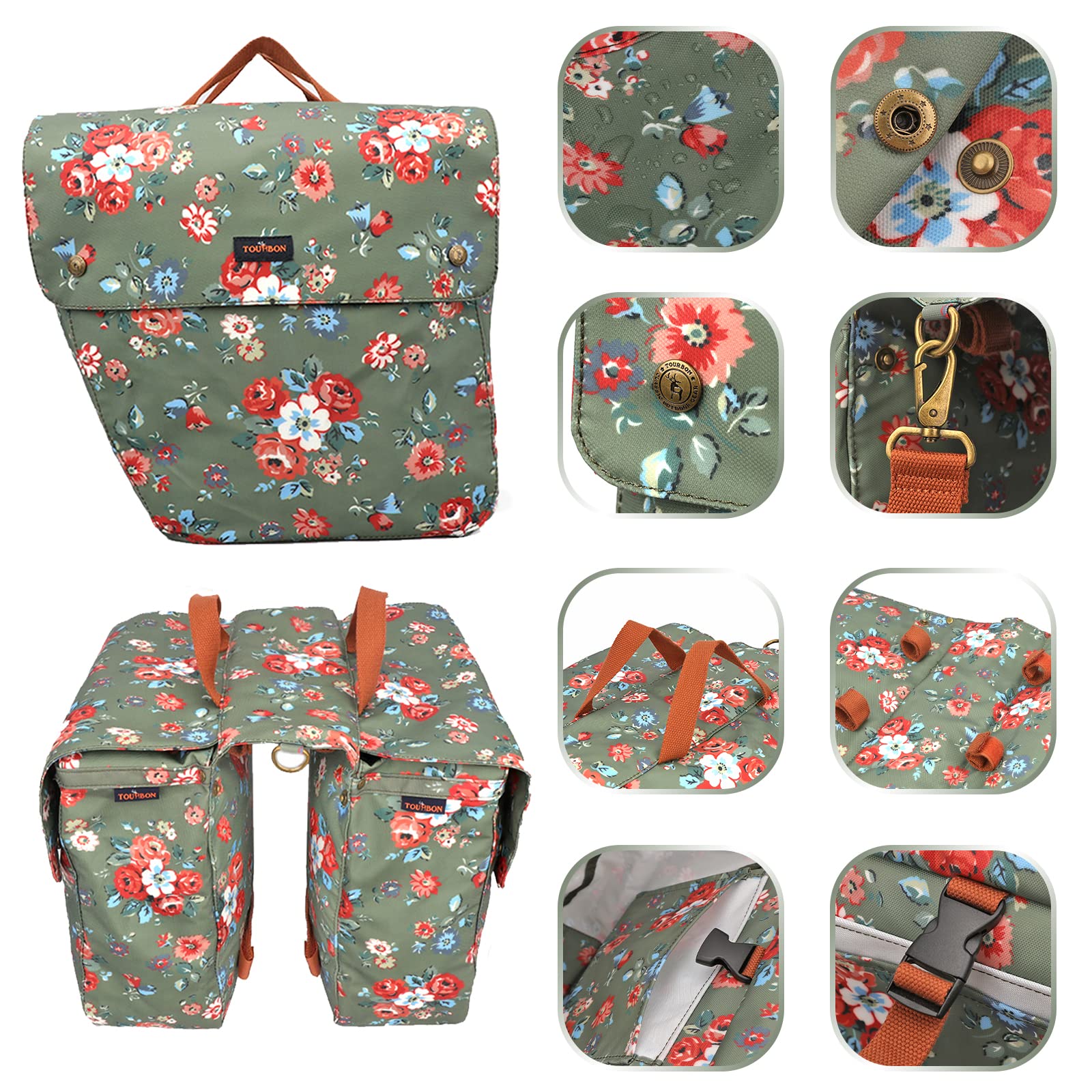 Willex Bagagetas - Dubbele Fietstas - 28L - Zwart