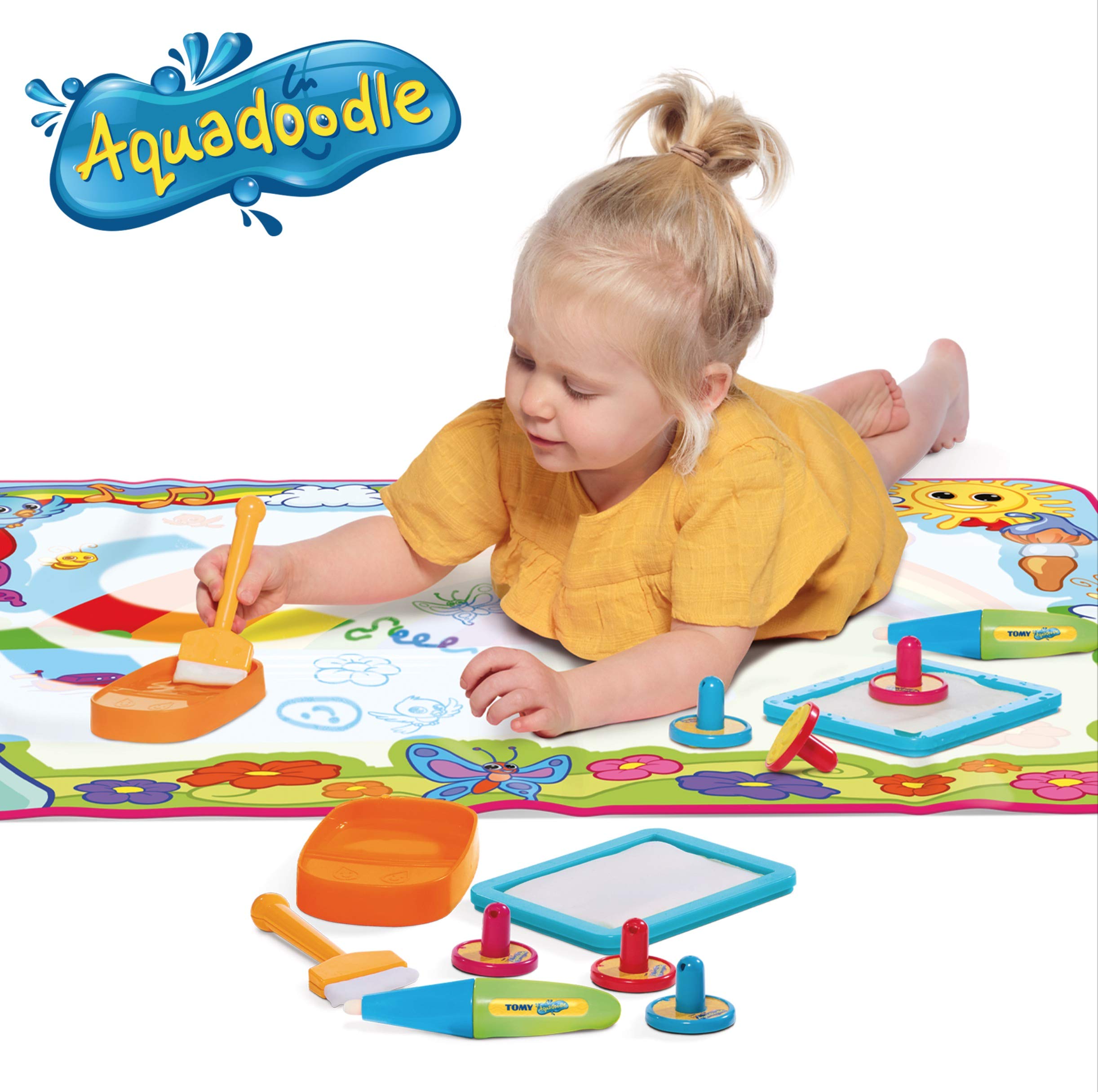 Aquadoodle Classic Large Water Doodle Mat, Official TOMY No Mess