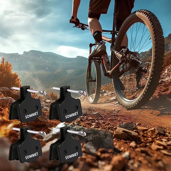SOMMET 4 pairs Resin and Semi-Metallic Disc Brake Pads fit for MAGURA MT MT2 MT4 MT6 MT8