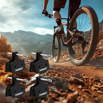SOMMET 4 pairs Resin and Semi-Metallic Disc Brake Pads fit for MAGURA MT MT2 MT4 MT6 MT8