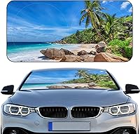 Vista 18 de Parasol plegable para parabrisas de coche, fundas para ventana delantera de coche, accesorios para coche, protector de visera de calor y rayos UV