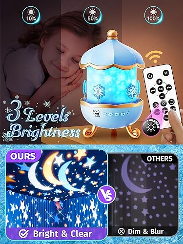 Miniatura 9 de Proyector de estrellas con luz nocturna para niños