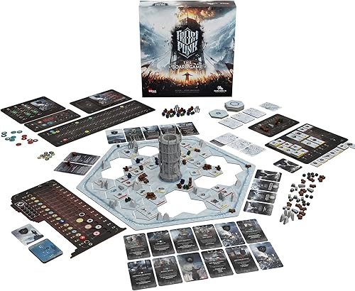 Miniatura 8 de Rebel Frostpunk The Board Game Resources Expansion  Juego de supervivencia posapocalíptico  Juego de estrategia de ciencia ficción para adultos  A
