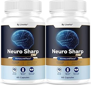 Amazon.com: (2 Pack) Neuro Sharp Pro - Natural Formula Neuro Sharp Pro Brain Supplement Capsules ...