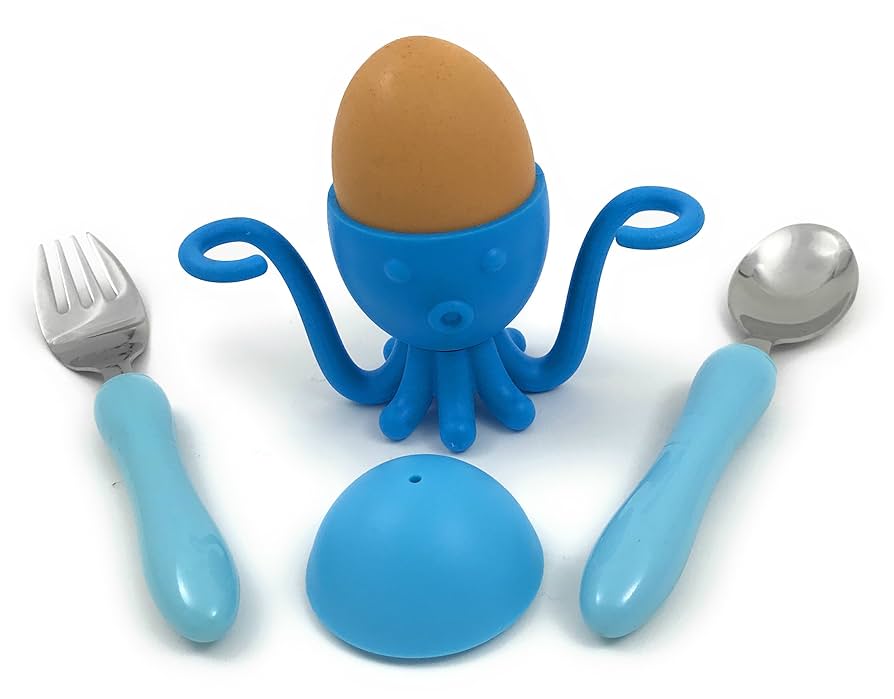 たまご様＊確認用カトラリー Amazon.co.jp: エボックスMr.タコ子供用カトラリーセット