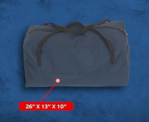 Miniatura 5 de Oberon Company Economy Arc Flash Kit Bolsa de almacenamiento, 26 x 13 x 10 pulgadas, azul marino