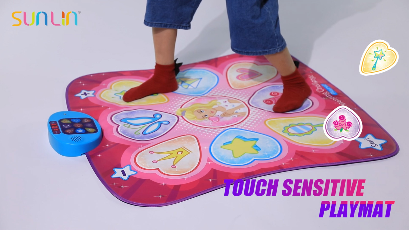 Amazon.com: SUNLIN Dance Mat - Rhythm Step Play Mat - Dance Game