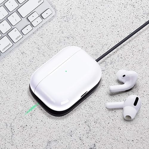 Miniatura 6 de FutureCharger - Cargador inalámbrico para Airpods, estación de carga inalámbrica para Airpods, funda de carga inalámbrica, almohadilla de carga