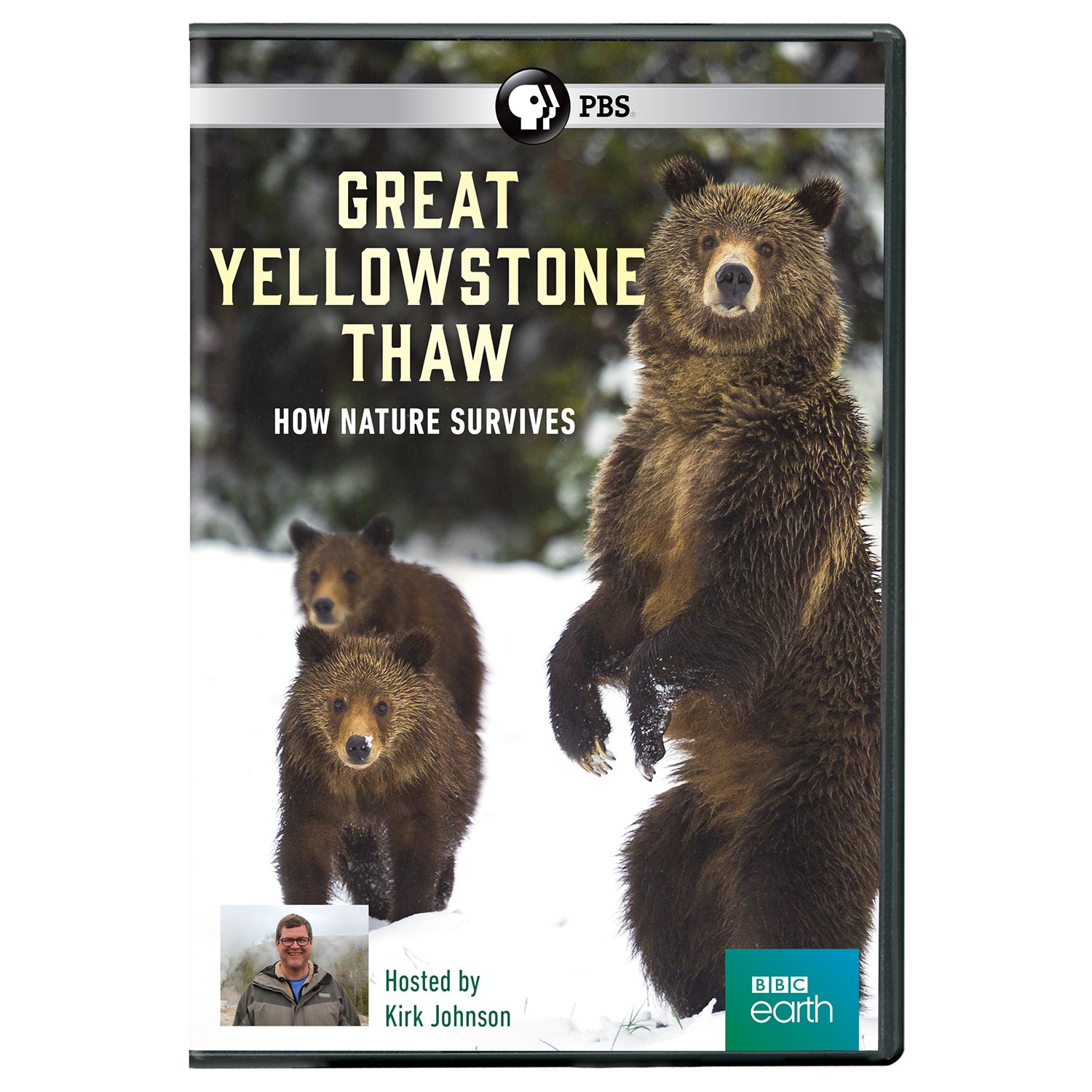 Great Yellowstone Thaw DVD original sobre naturaleza salvaje americana