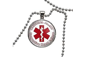 Medical Alert Congestive Heart Failure Pendant Necklace: Your Guardian Angel in Times of Need