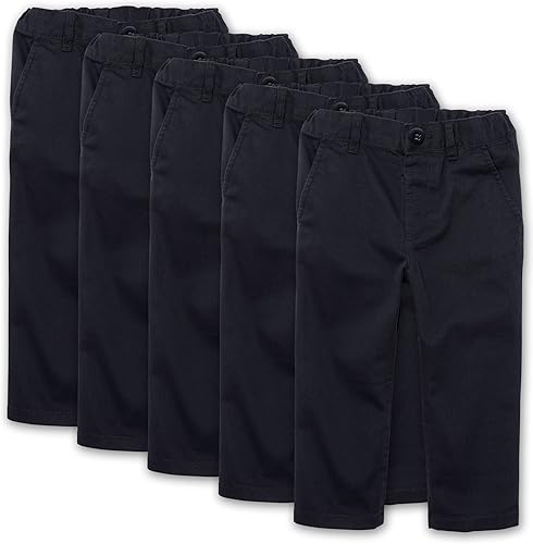 The Children's Place Pantalones chinos ajustados elásticos para bebés y niños pequeños