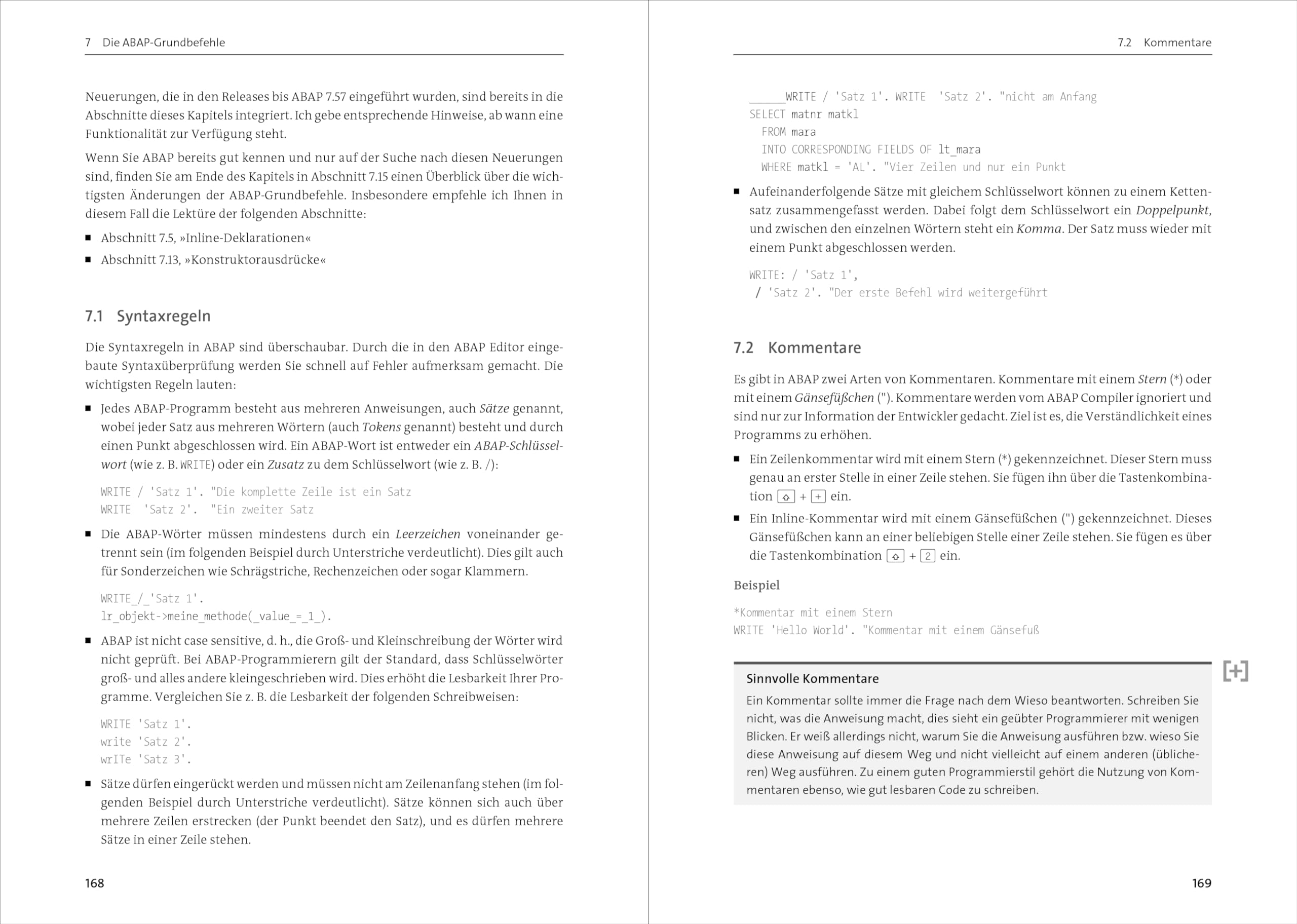 ABAP – Das umfassende Handbuch: Konzepte, Sprachelemente und Werkzeuge in ABAP – Aktuell zu ABAP 7.57 (SAP PRESS)