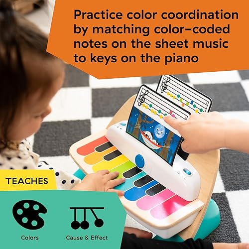 Miniatura 3 de Baby Einstein and Hape Magic Touch Piano - Juguete musical de madera para niños pequeños a partir de 6 meses