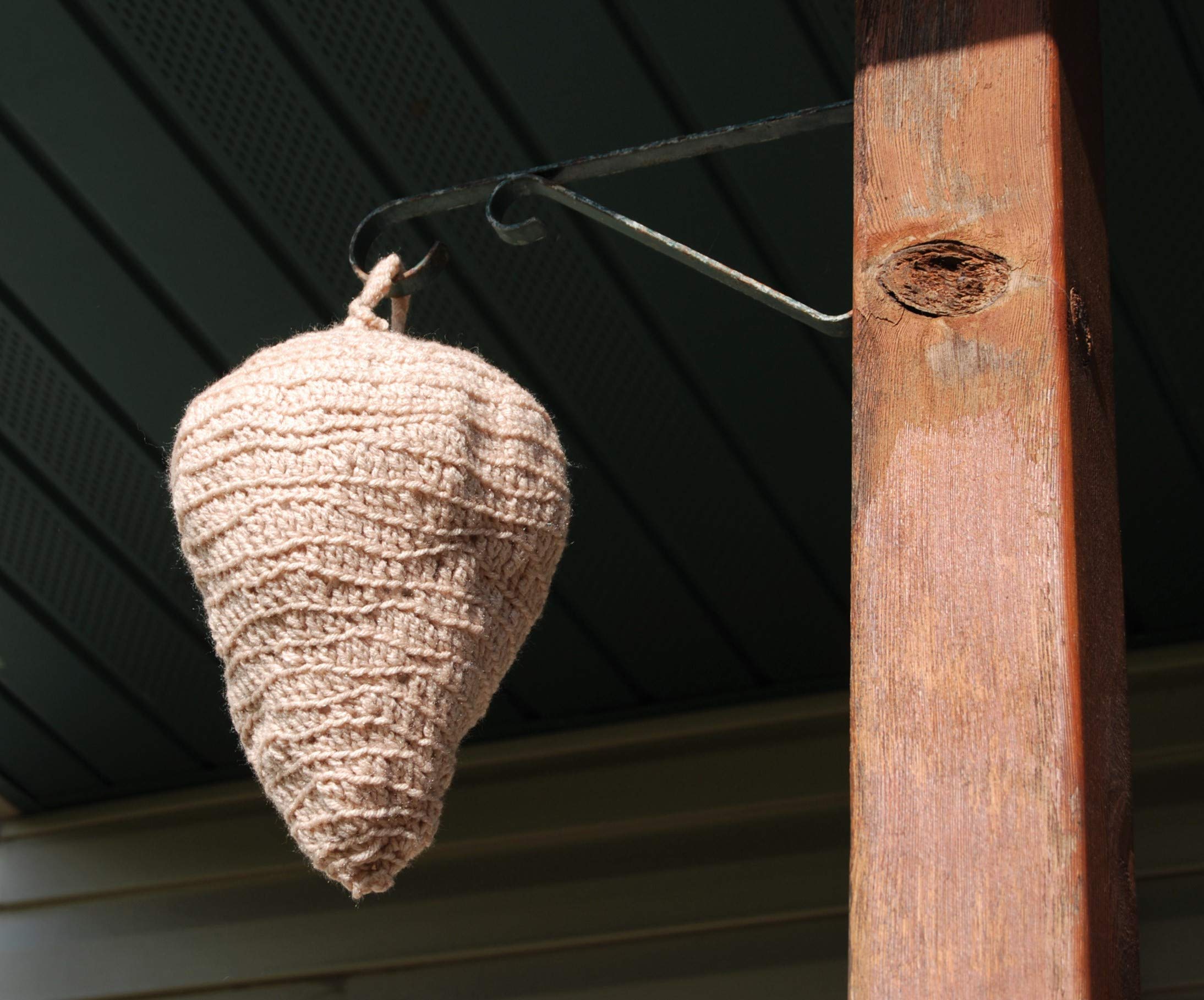 Faux hornet nest, wasp deterrent