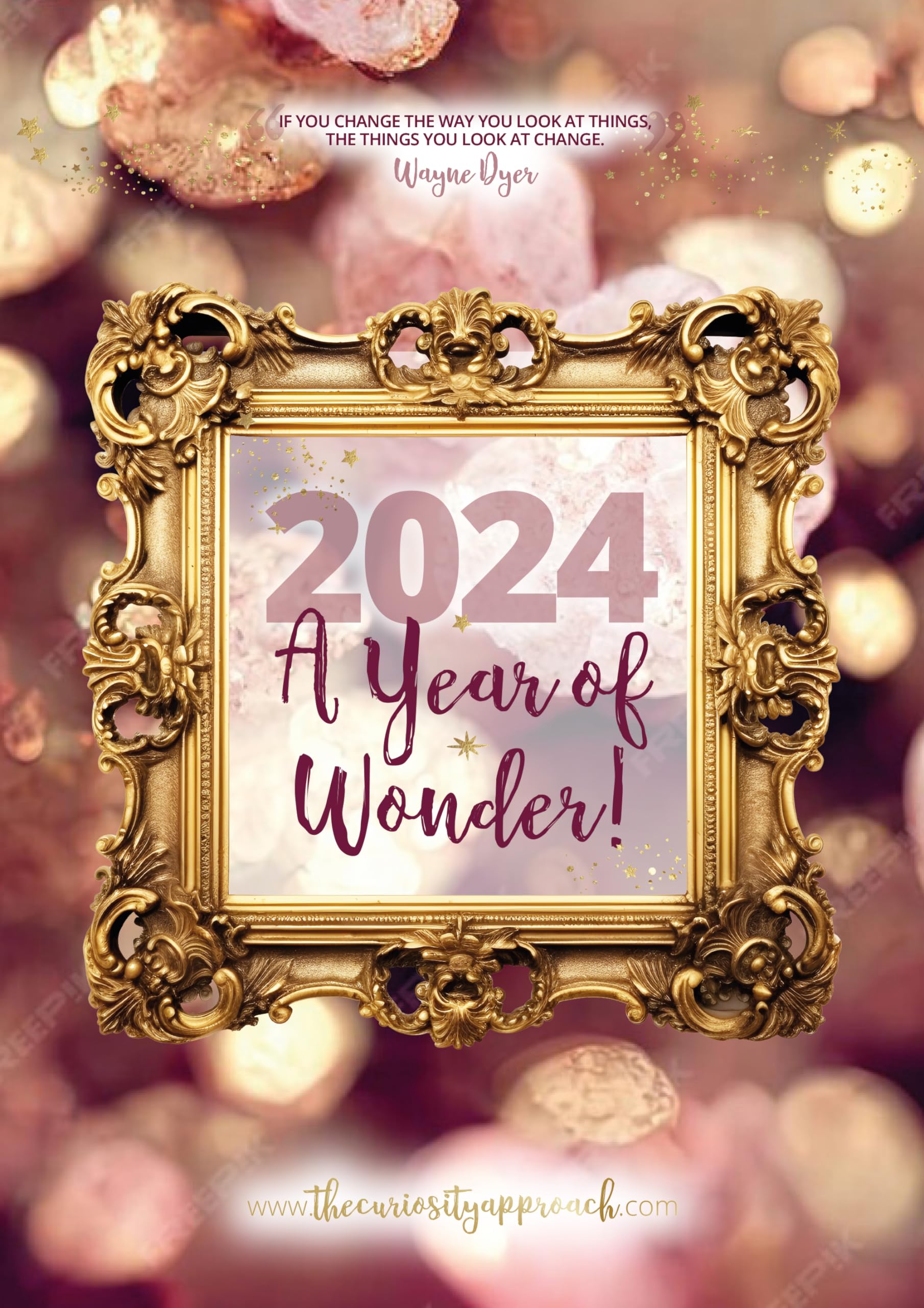 The Curiosity Approach 2024 A3 Calendar - A Year of Wonder!