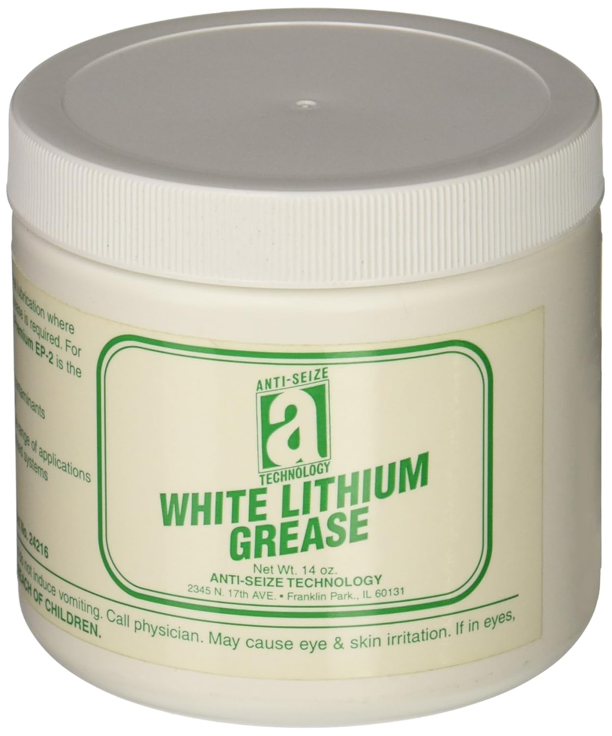 ANTISEIZE TECHNOLOGY 24216 Lithium Grease, Lithium Complex