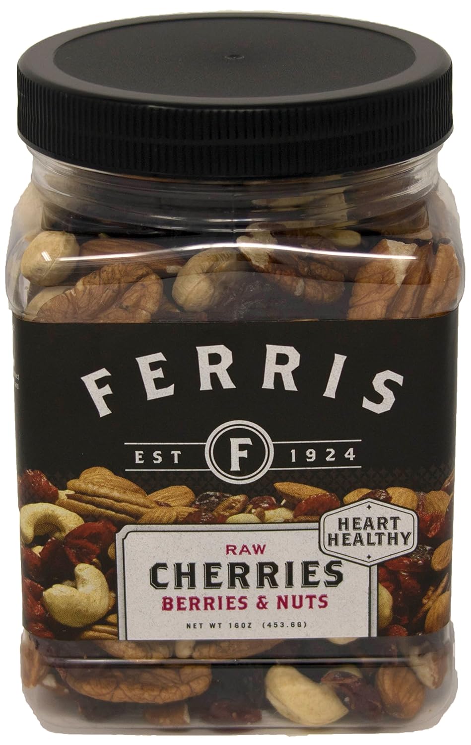 Ferris Coffee & Nut Cherries Berries & Nuts, Raw Trail Mix