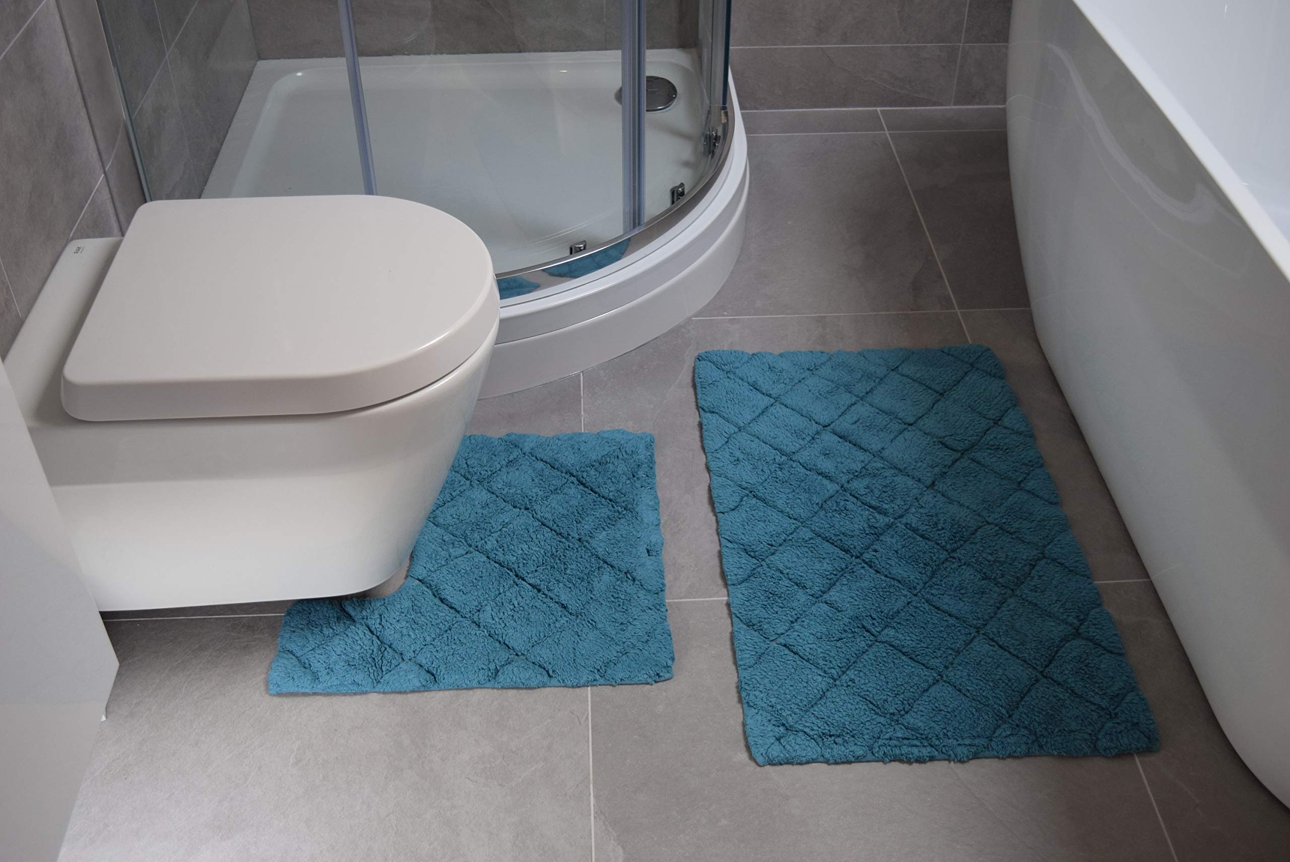 Rapport Home Rapport Kyra-Set di tappetini per Vasca da Bagno e