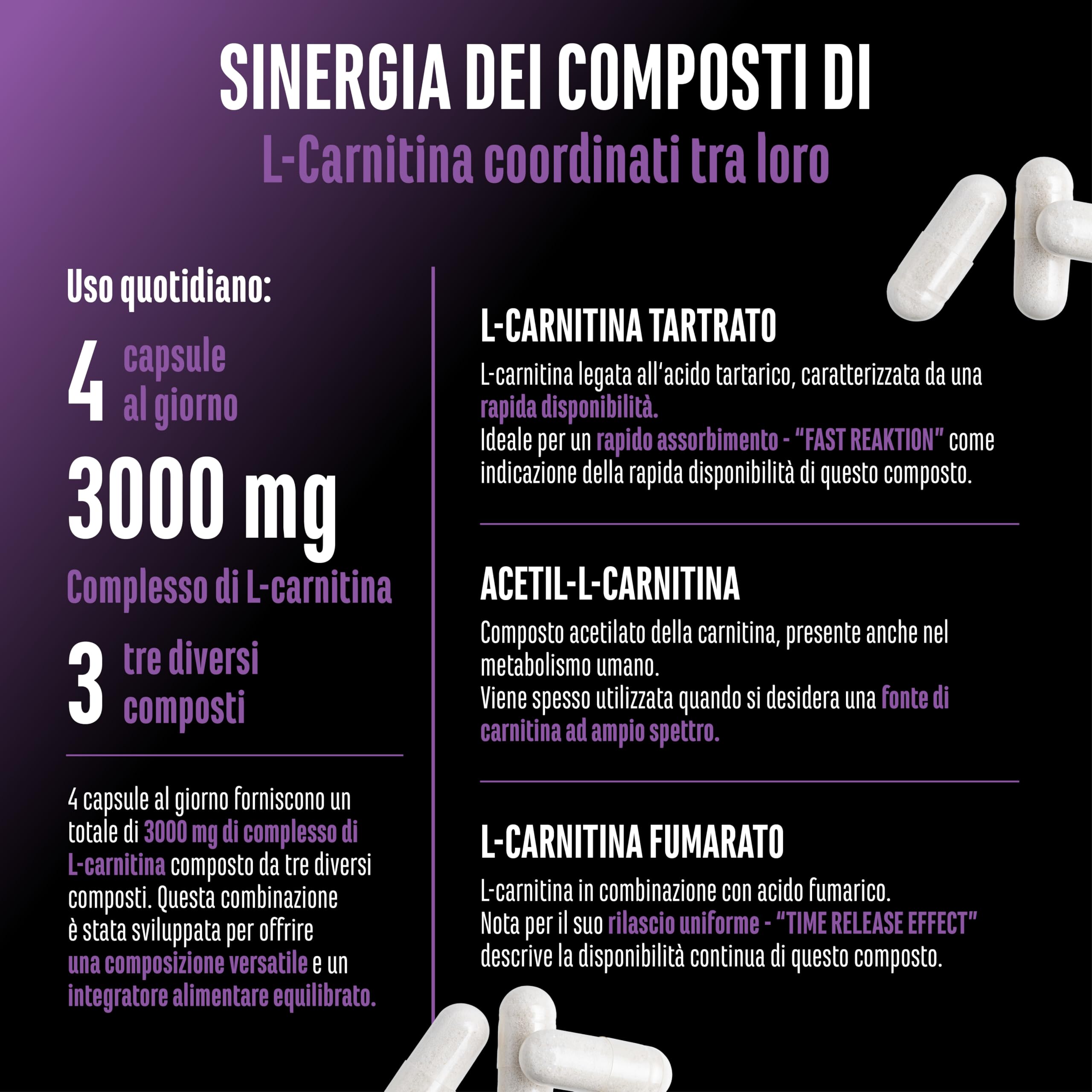 L-Carnitina Triplo Complesso