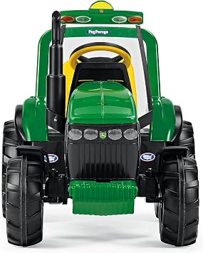 Peg Perego John Deere Heavy Duty Tractor Extra-Large 12 Volt Ride on Tractor for Kids Ages 3-7