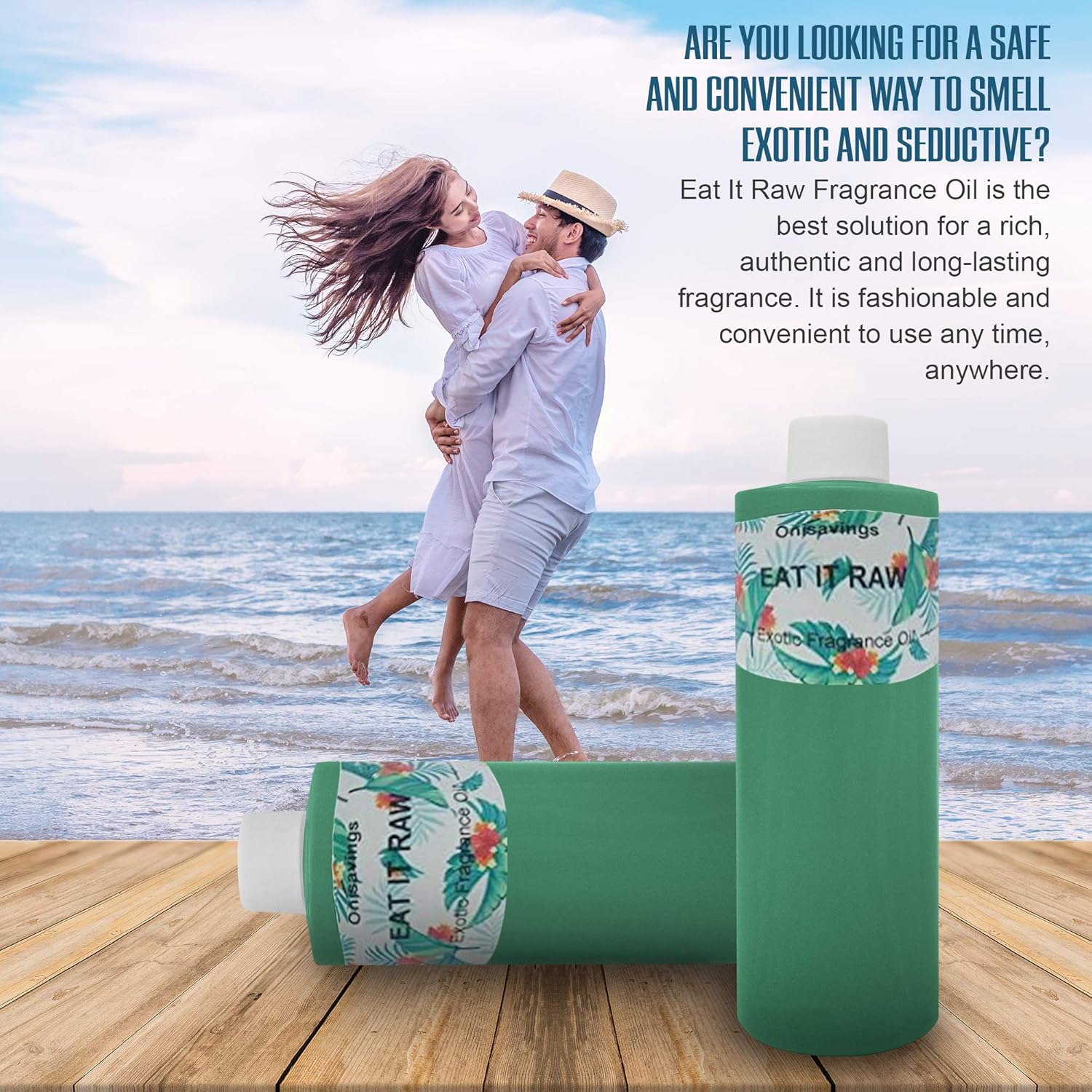 Eat It Raw Fragrance Oil Long-Lasting Scent - Fragrance Oil Produced from Blend of Natural Ingredients - (4 oz)
