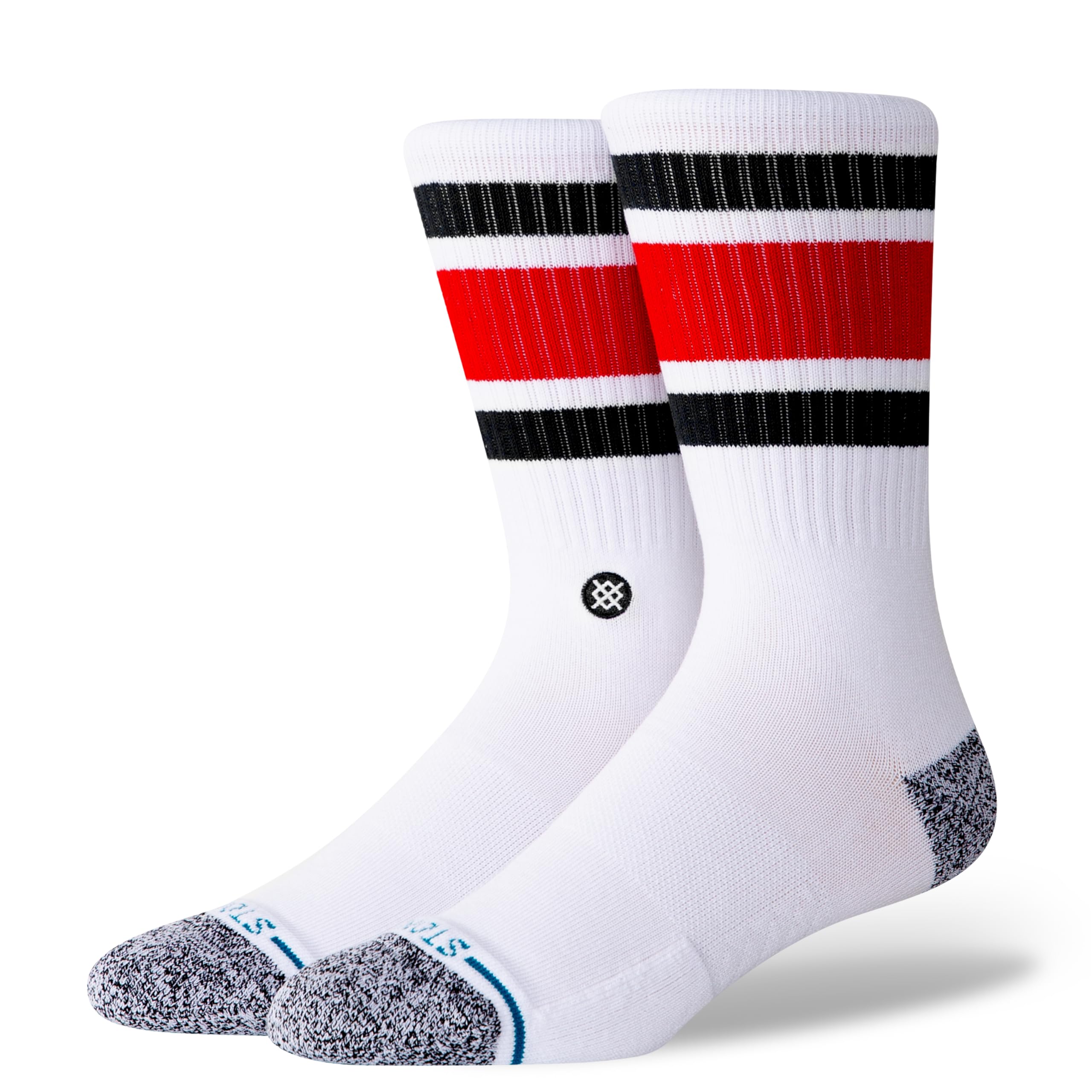 Stance Men's Blue Crew Sock - Boyd - Infiknit (, Medium)