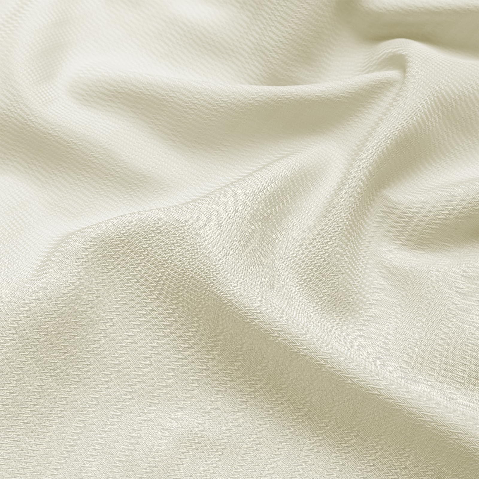 Ystyle Tende per Interni 2 Pezzi 140x245 CM, Tende Camera da Letto Soggiorno, Tende Moderne per Salotto Casa Finestra, Tenda Trasparenti Voile Semi Eleganti con Anelli, Beige