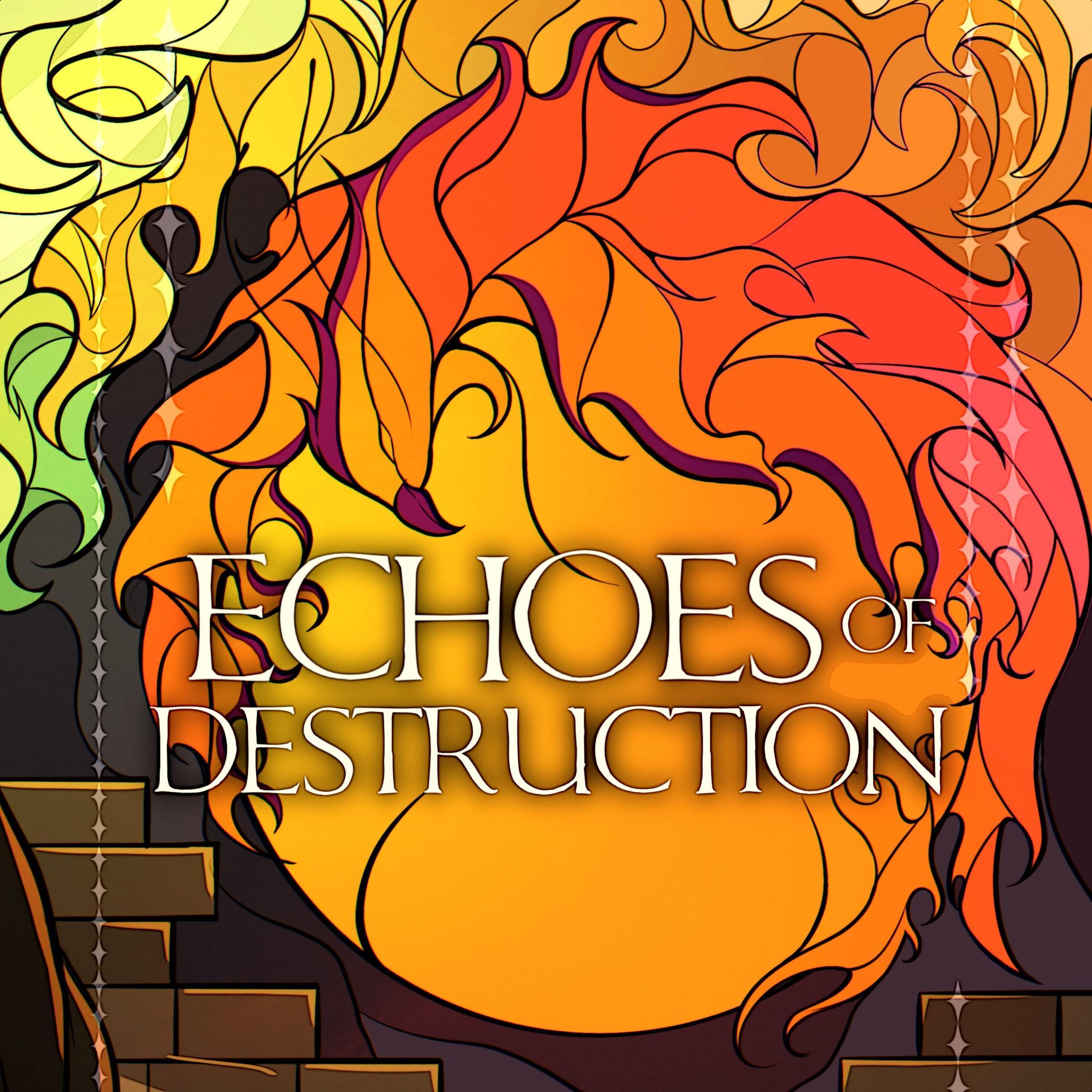 Cover art for Echoes of Destruction