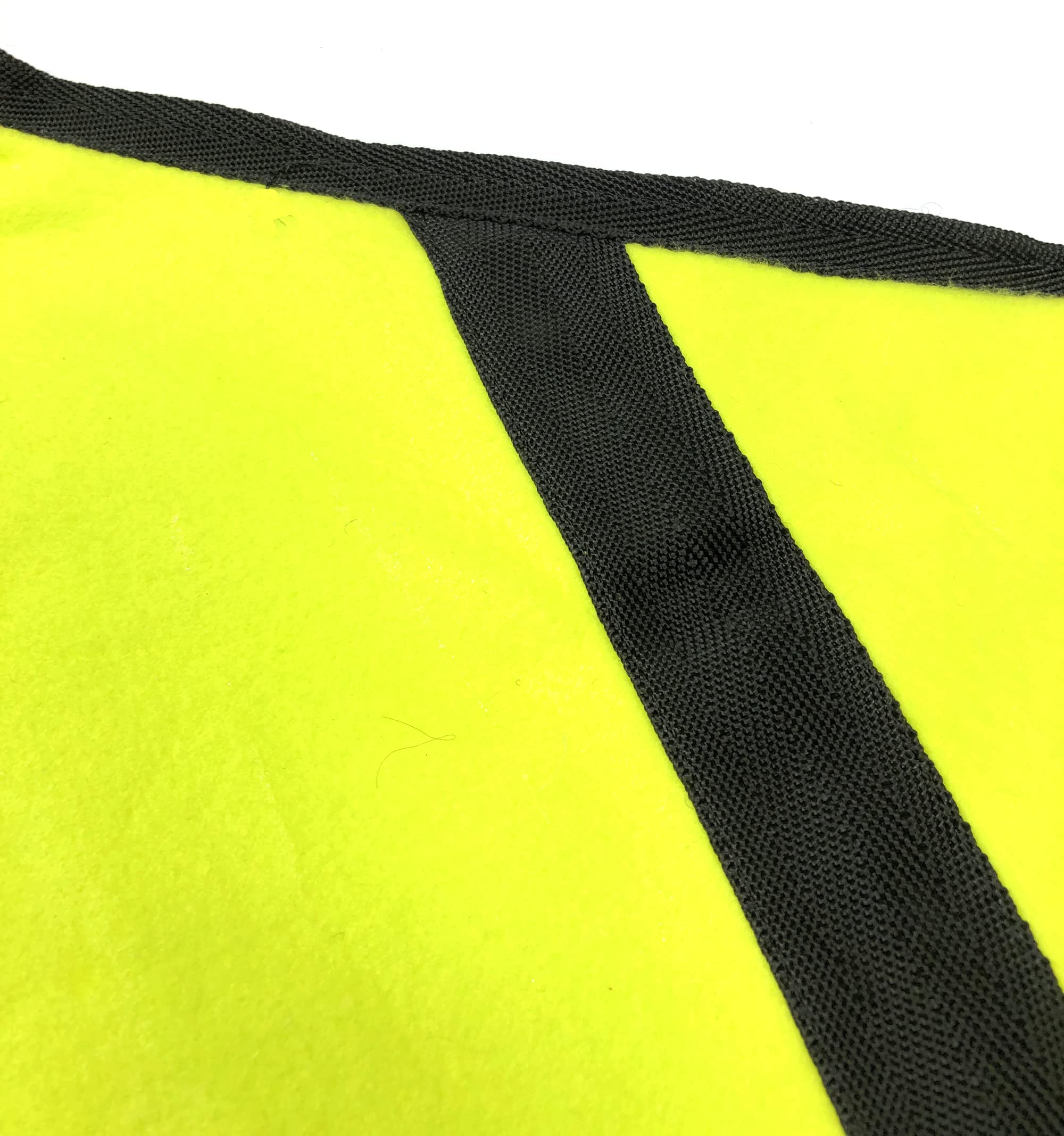 Horses, Manta Polar Para Caballos, Modelo Basic, Suave y Confortable, Ideal Para Transporte y Después del Trabajo (amarillo canarino - 135 cm)