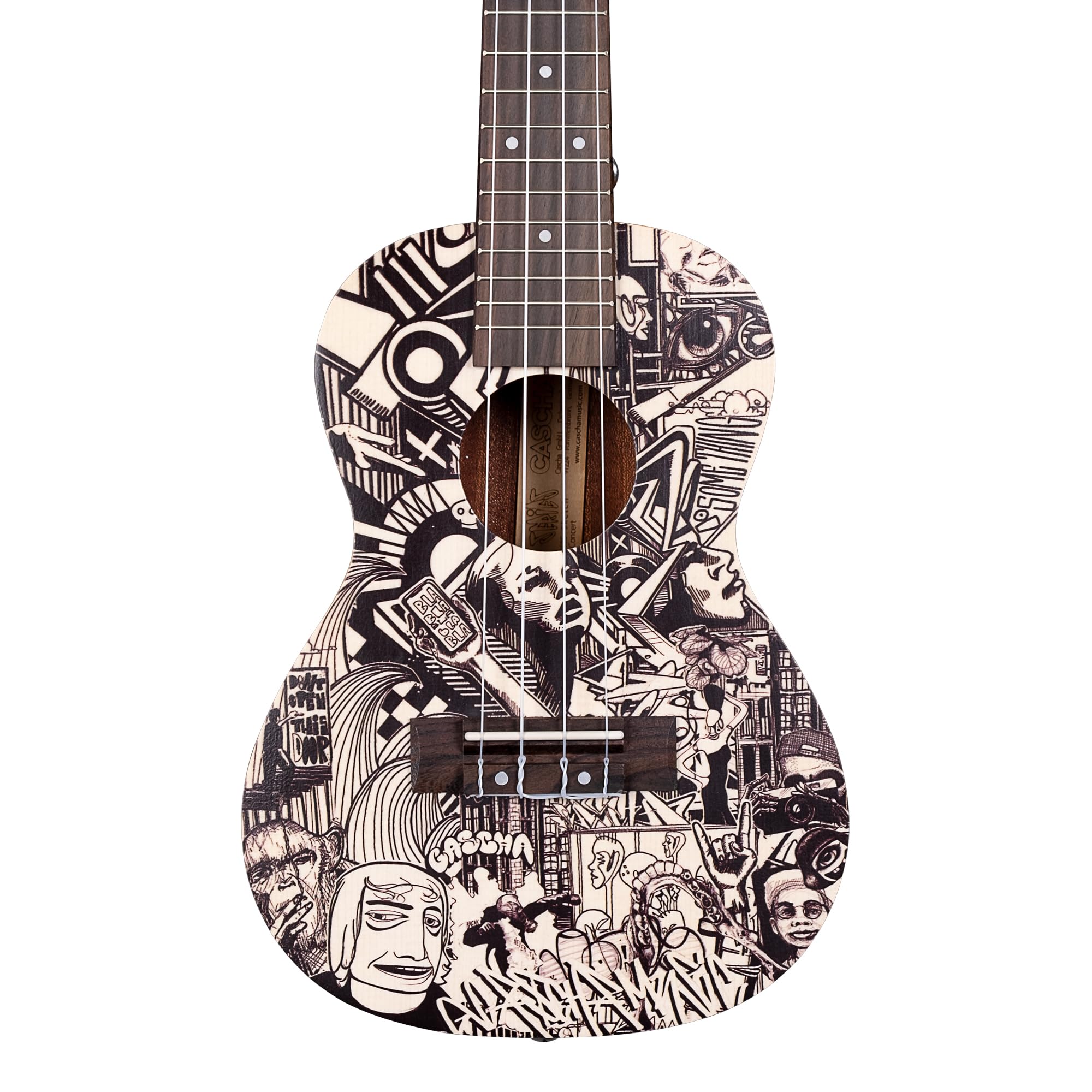 Concert Ukulele Art Series Sketch