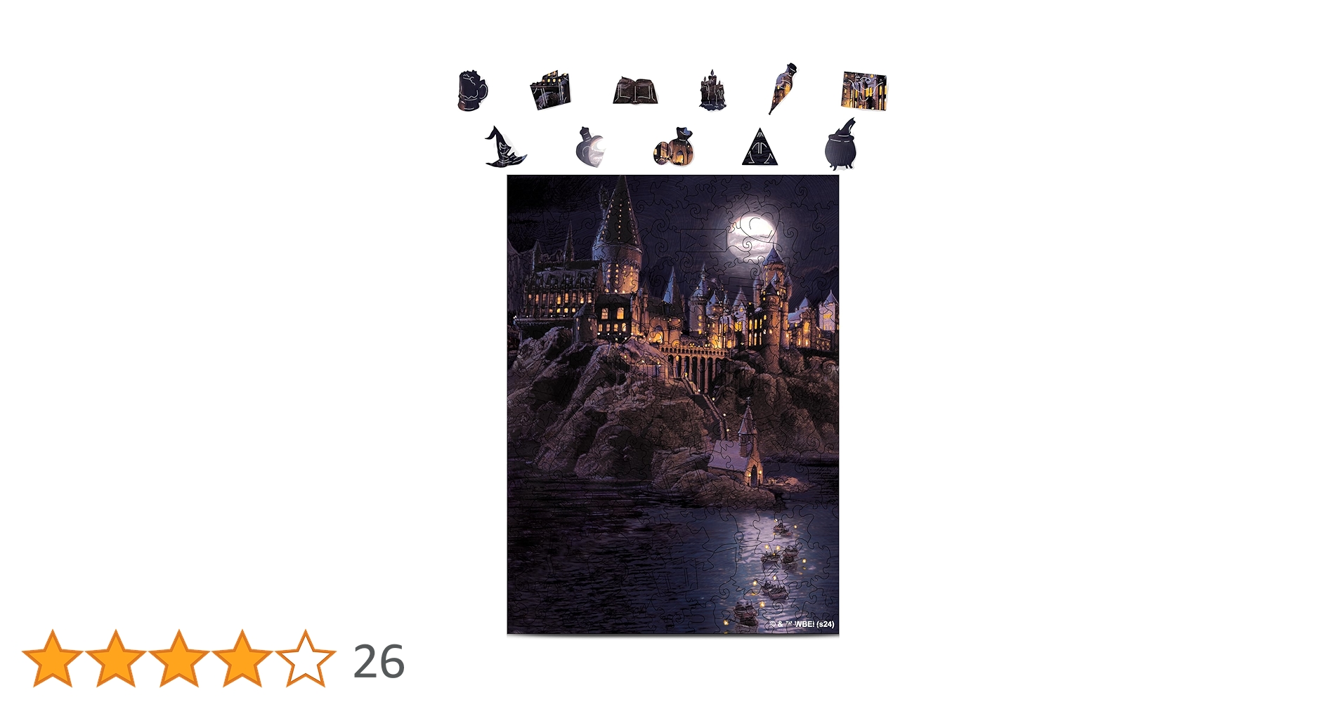 ハリー ポッター: 4つのベストセラー木製ジグソーパズルセット ハリー・ポッター 魔法の冒険 木製ジグソーパズル – Crafthub Japan