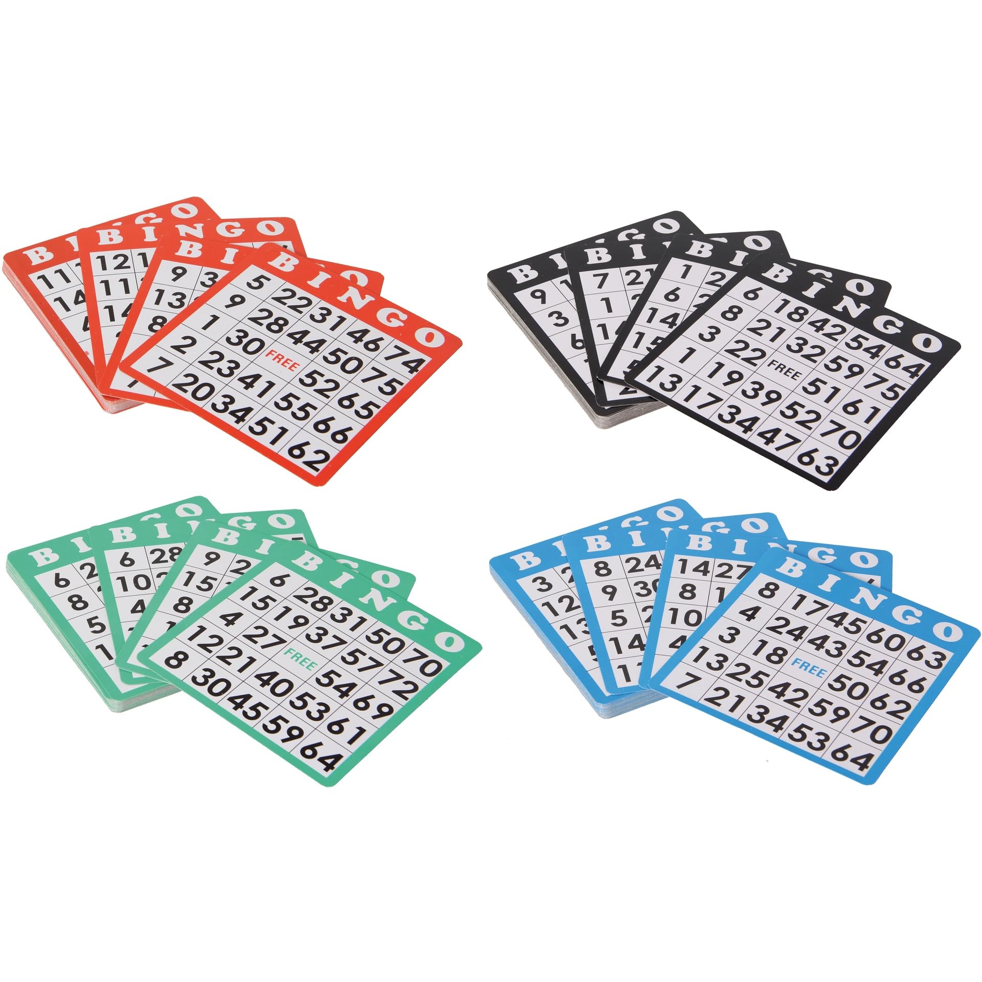 Bingokarten wiederverwendbar System 25 aus 75-100 Stück
