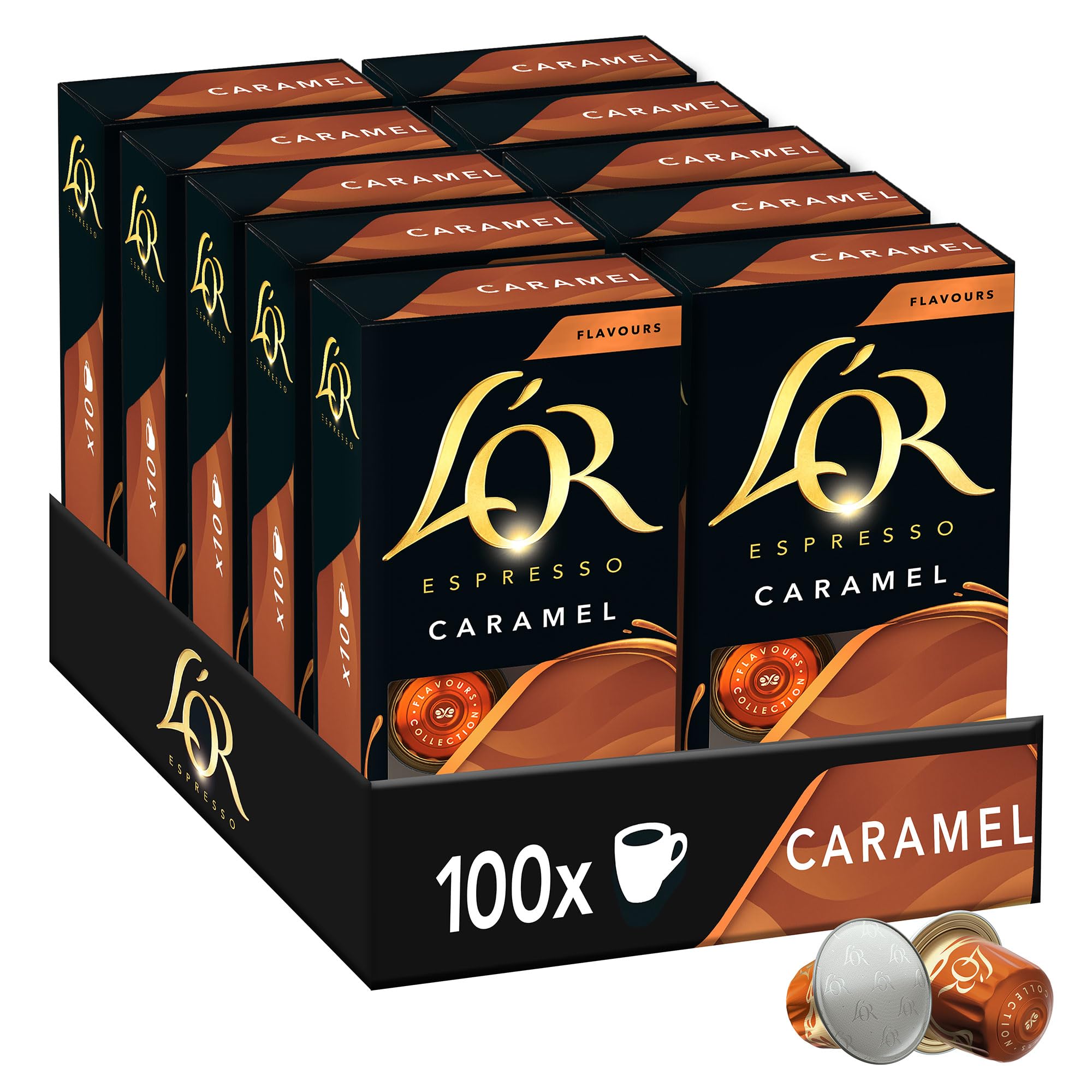 L'OR - Café Espresso - Caramel - Fruité - Onctueux - Torréfaction