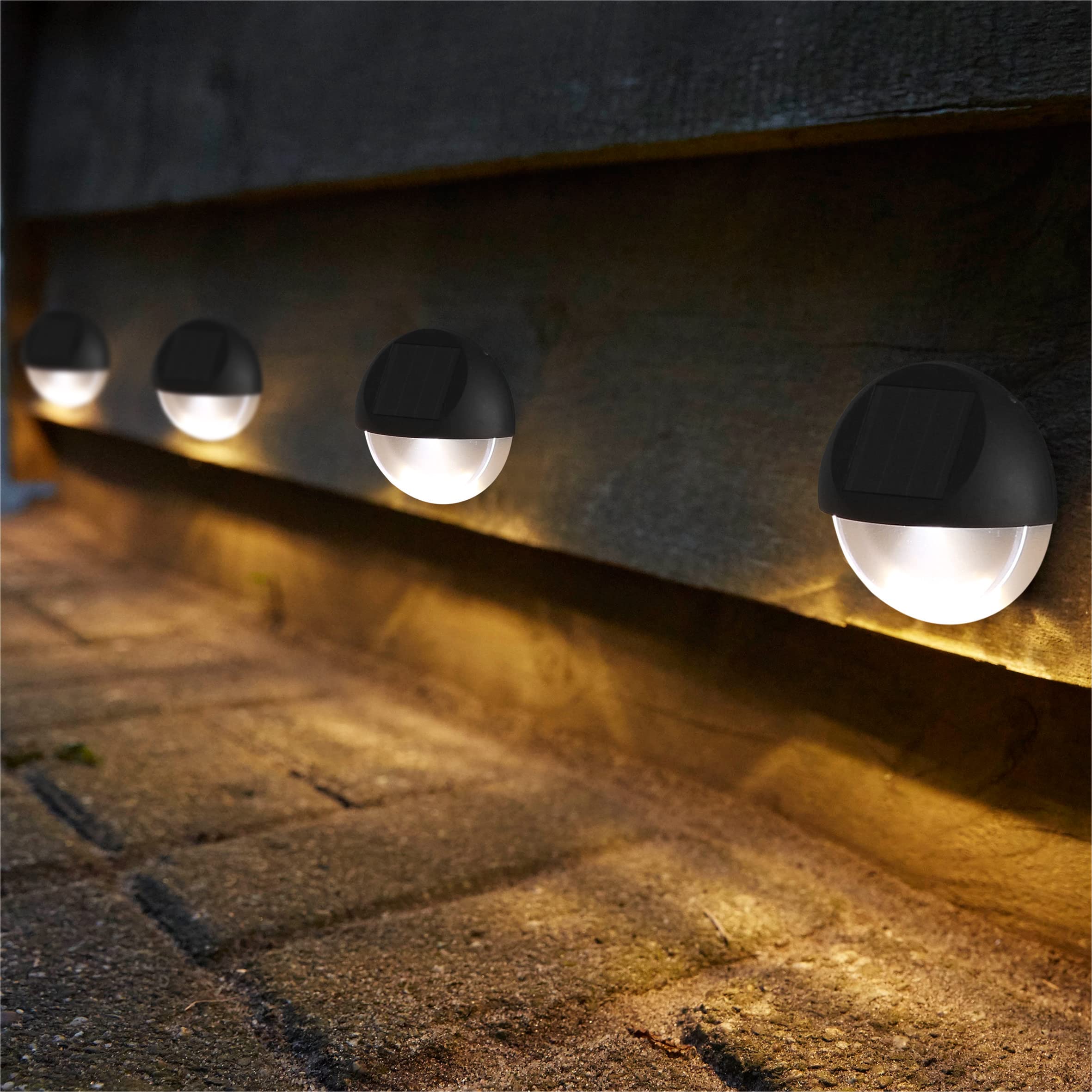 Luxform Light Ing Solar Led Ivy Outdoor Garden Fence/Wall [4 Pack]