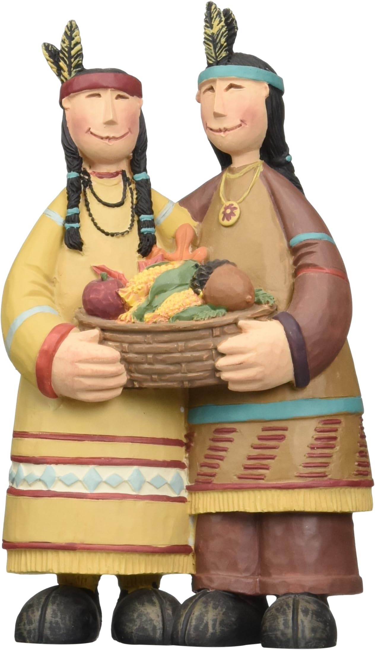 Sharing The Harvest Native American Kids Figurines