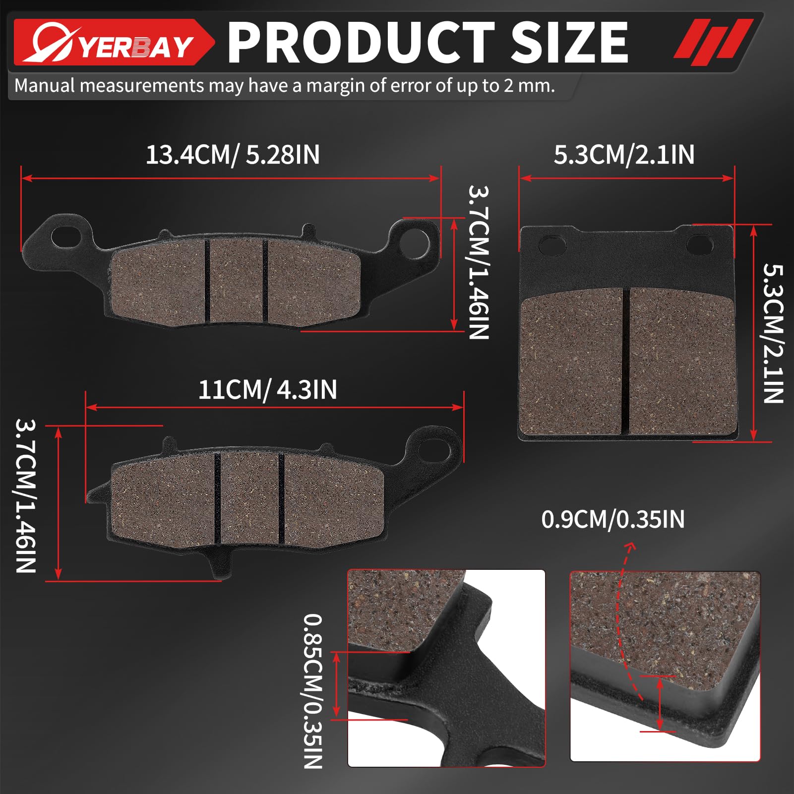 Pastiglie freni Anteriore/Posteriore kit per Suzuki GS 500 (E/K/FK) (96-08)