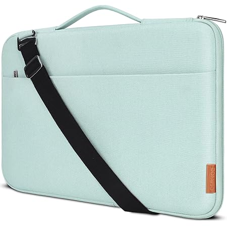 DOMISO 15.6 Zoll Laptoptasche Wasserdicht - Stoßfeste Schutzhülle Für Laptop Bis 15.6 Zoll